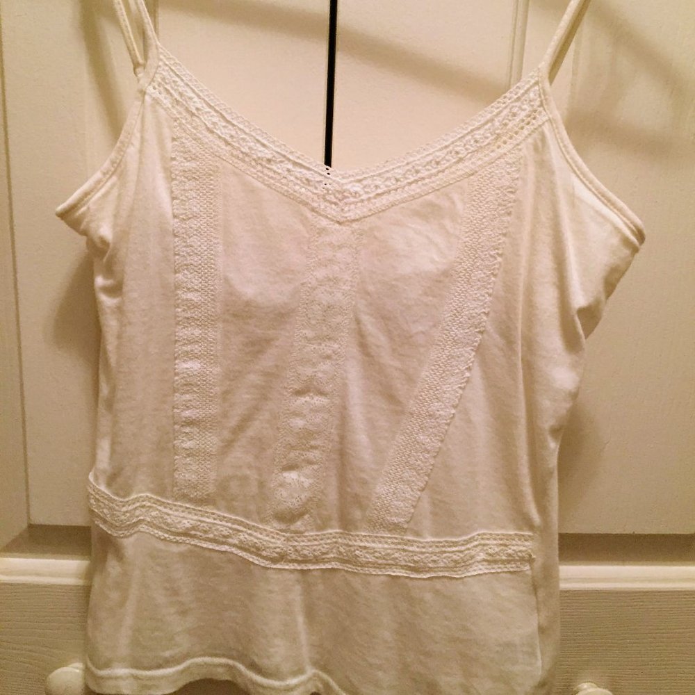 EUC Tank Top with Lace Detail